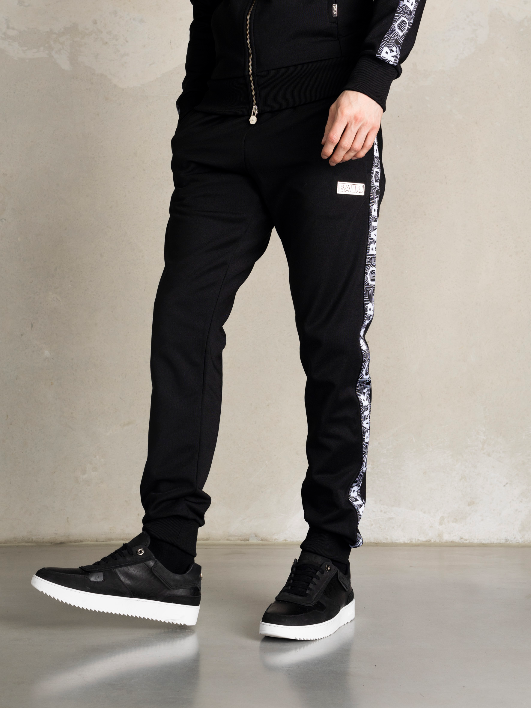 Jasper Track Pants Jet Black