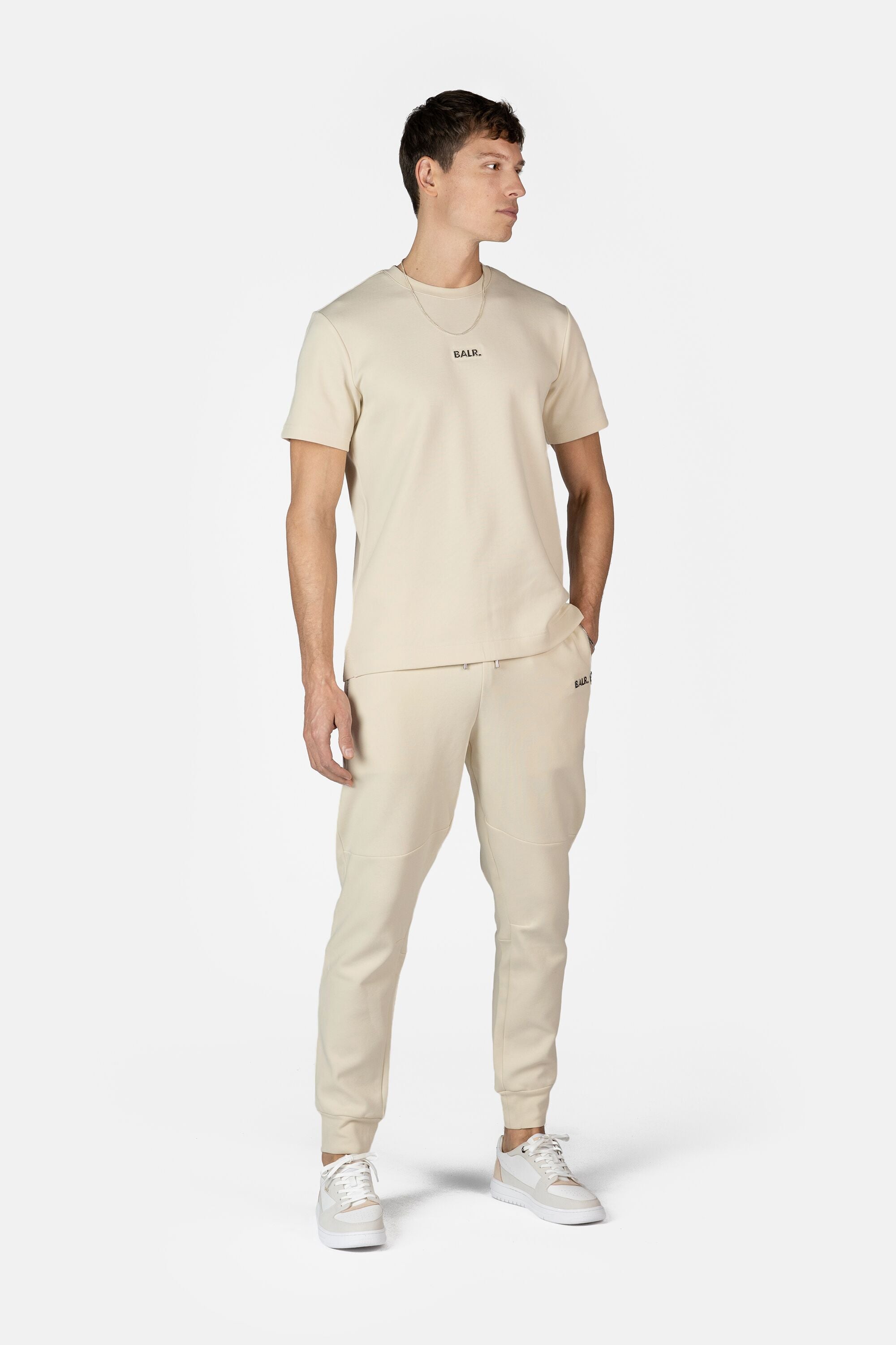 Q Series Regular Fit Jogger White Swan BALR