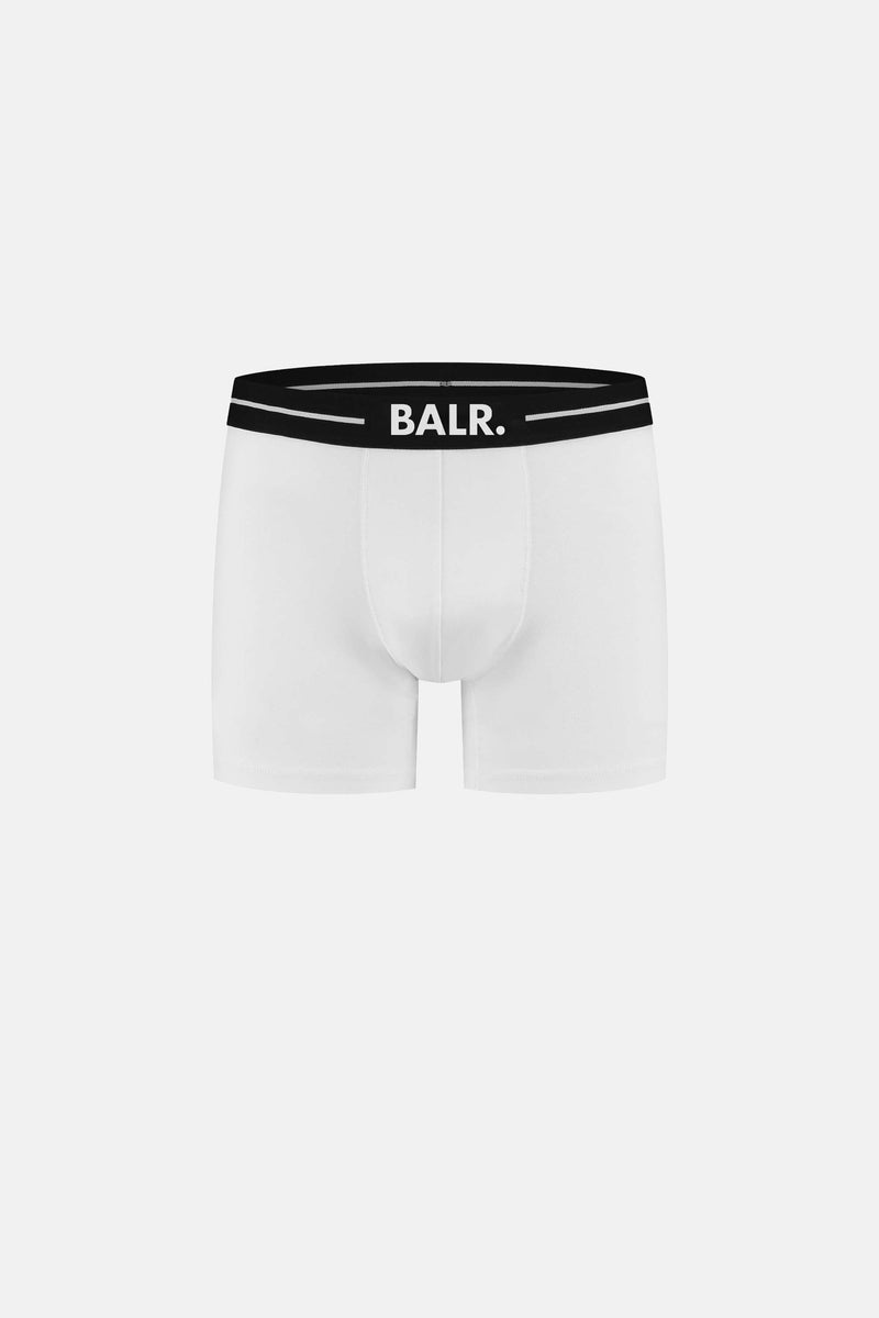 BALR. Boxer 2 paquete brillante blanco/blanco brillante