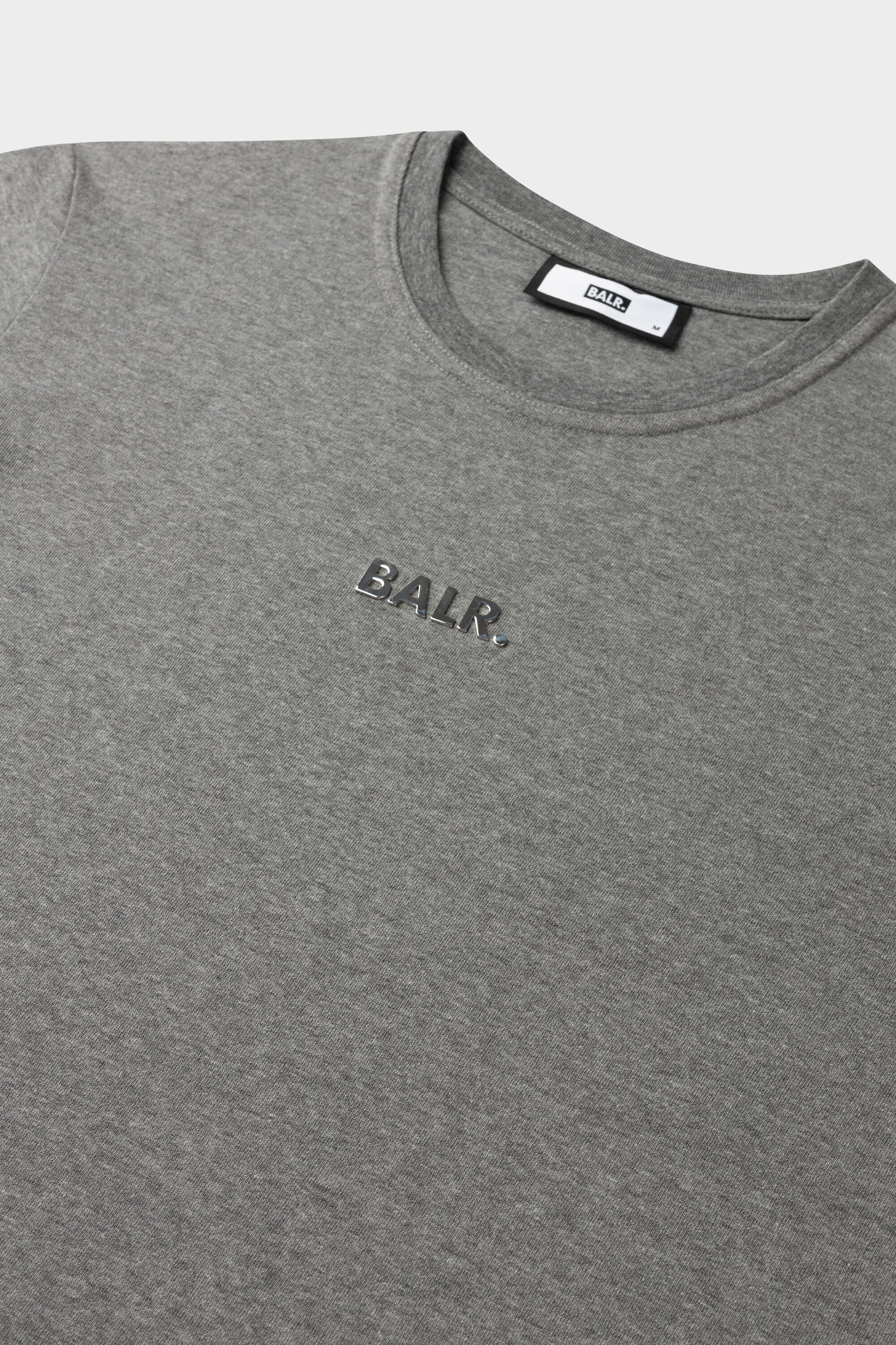 BL Classic Straight T-Shirt Men Dk Grey Heather – BALR.