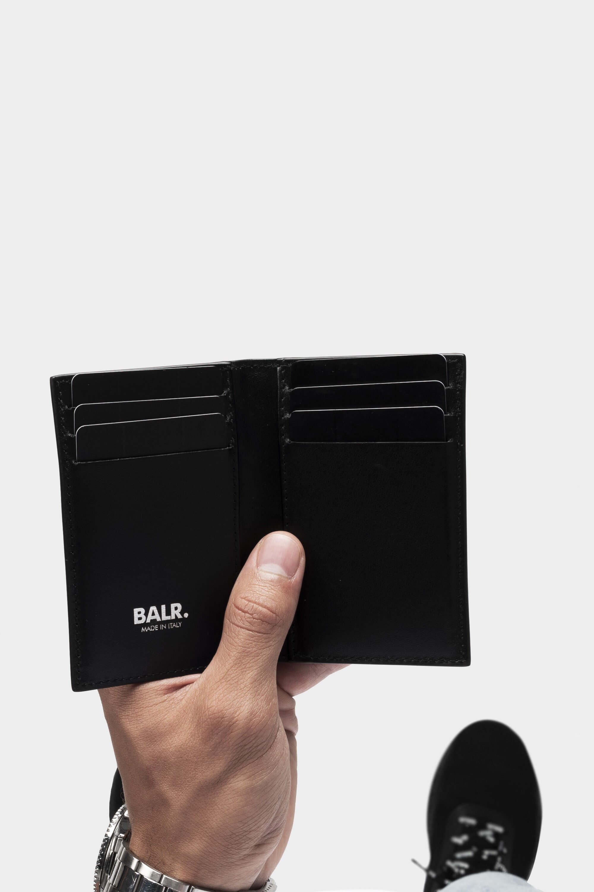 BT Leather Card Holder Black