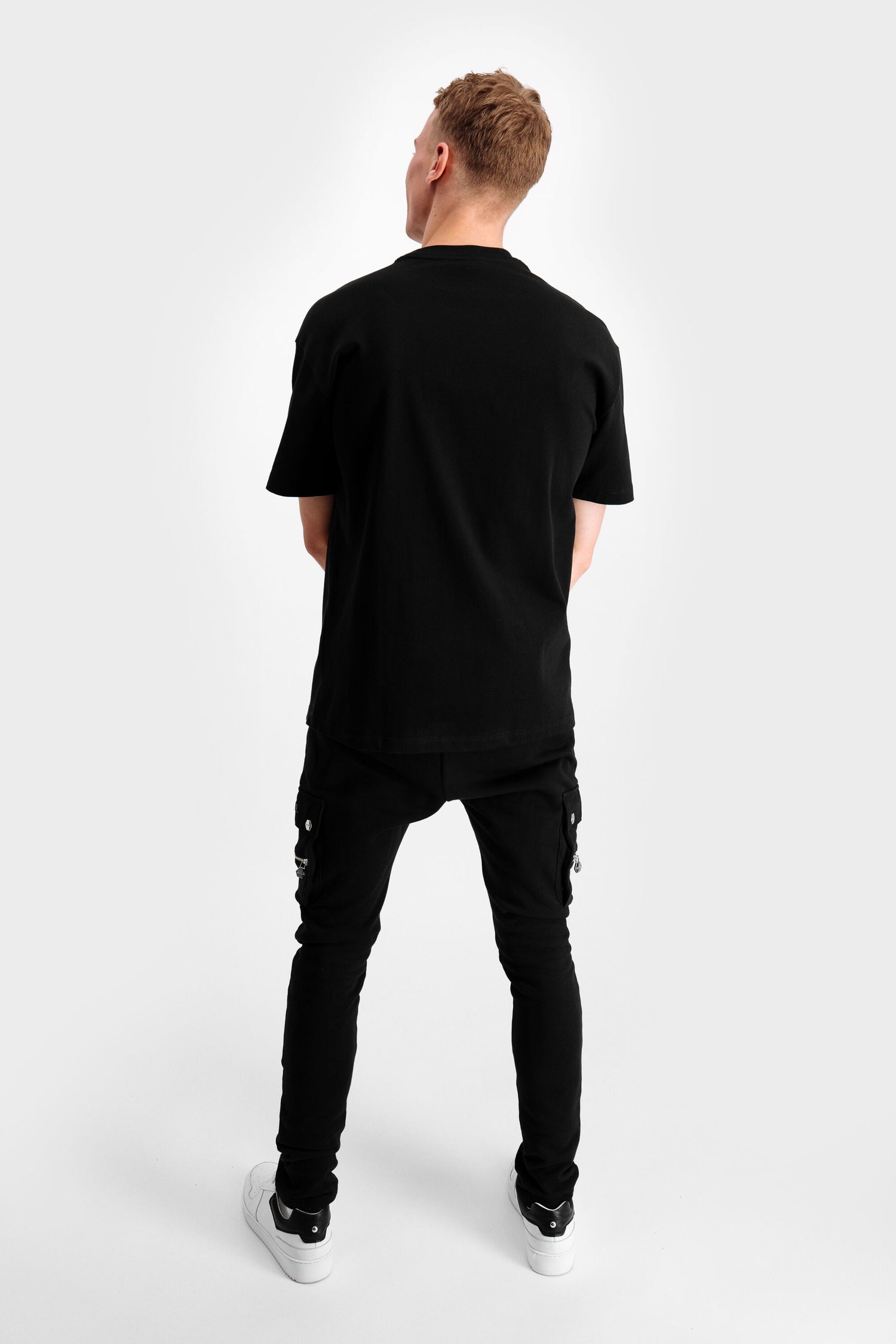 Cargo Dropped Shoulder T-Shirt Black – BALR.