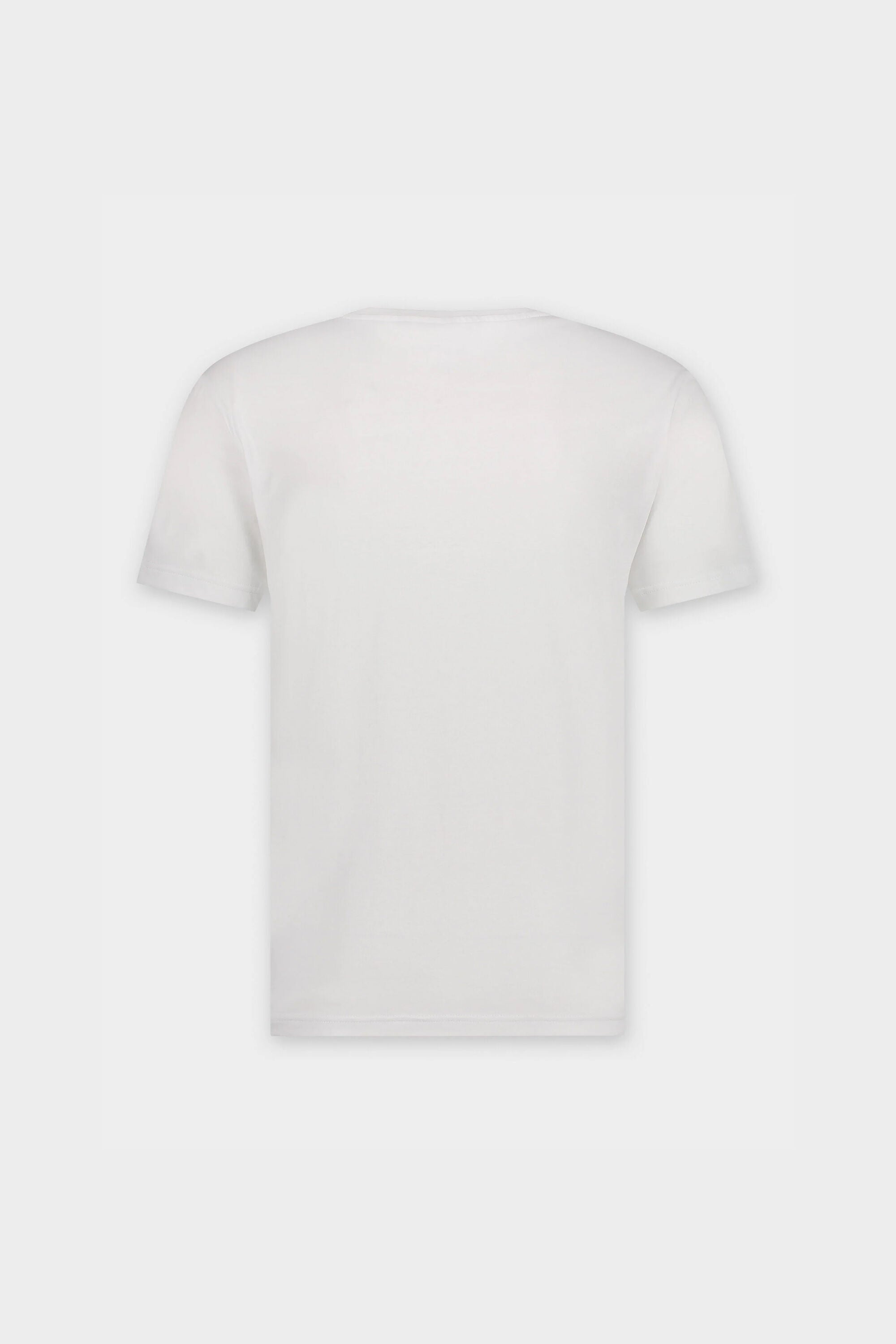 BALR. Clip de metal clásico Straight Fit Camiseta blanca brillante