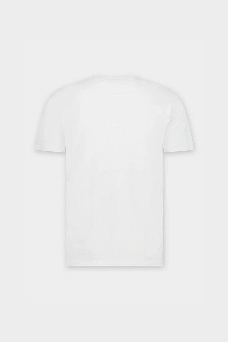 Brand Straight T-Shirt Bright White