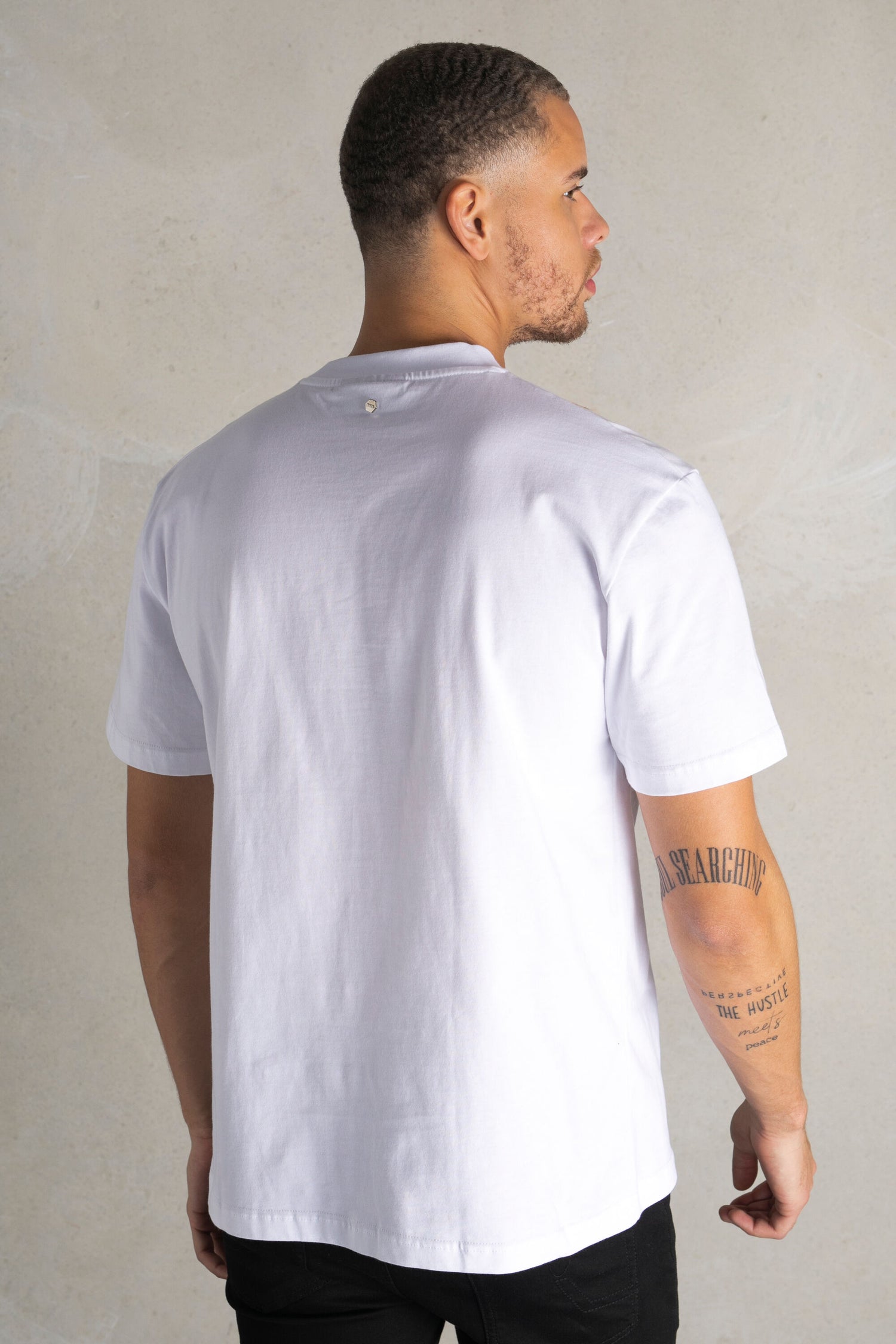 Brand Straight T-Shirt Bright White – BALR.