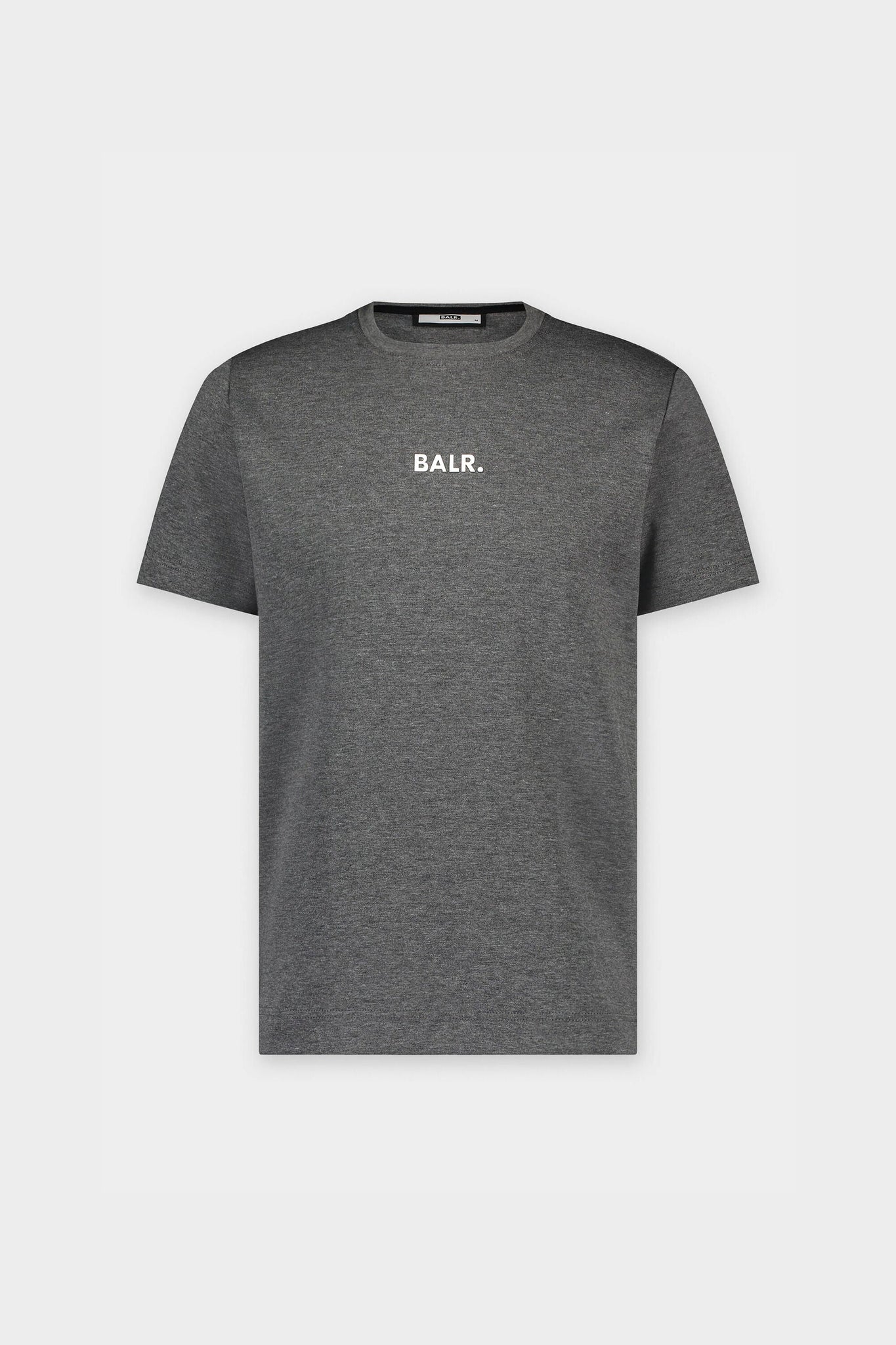 Q-Series Straight T-shirt Dark Grey Heather – BALR.