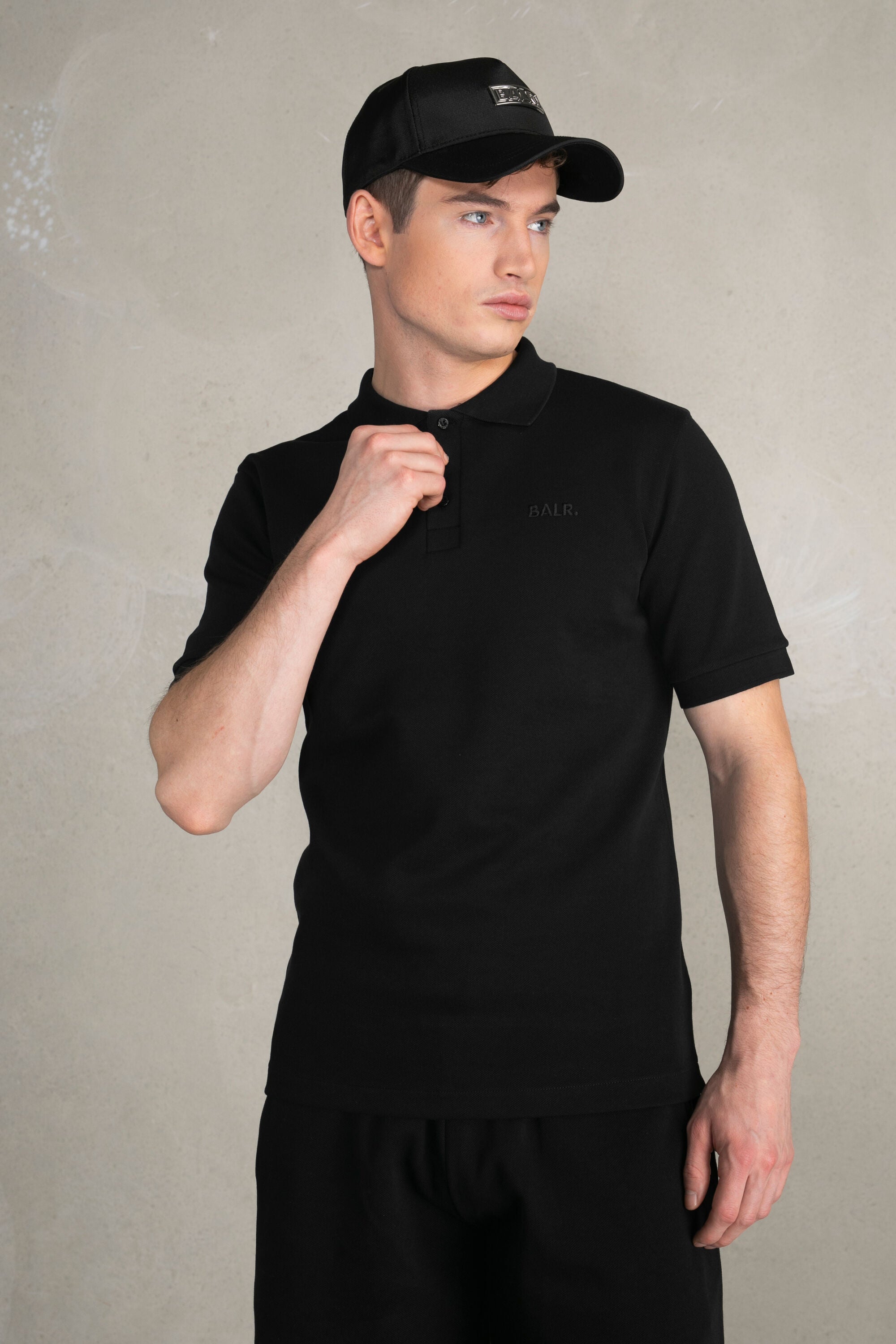 Sebastian Slim Polo Jet Black