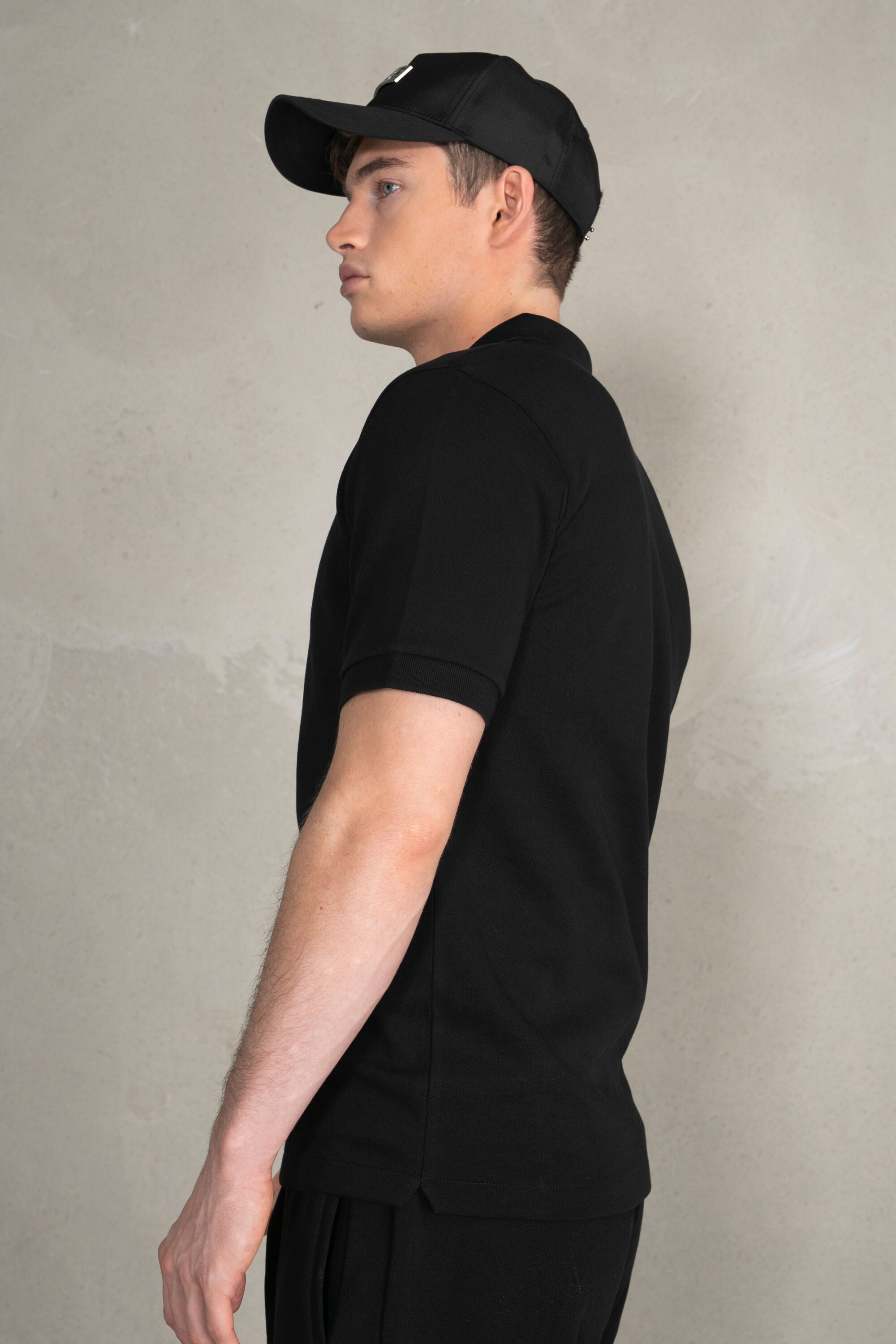 Sebastian Slim Polo Jet Black