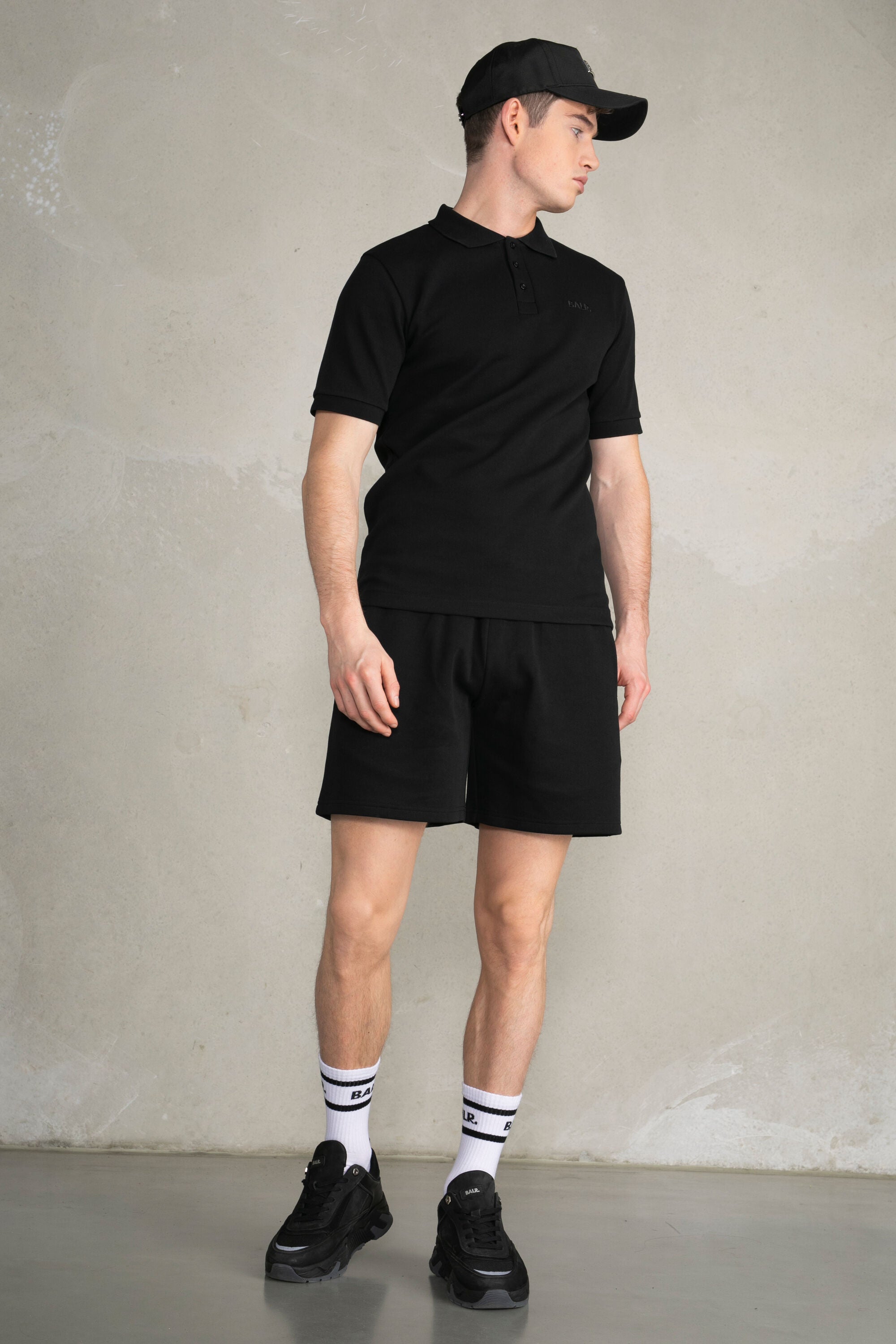 Sebastian Slim Polo Jet Black