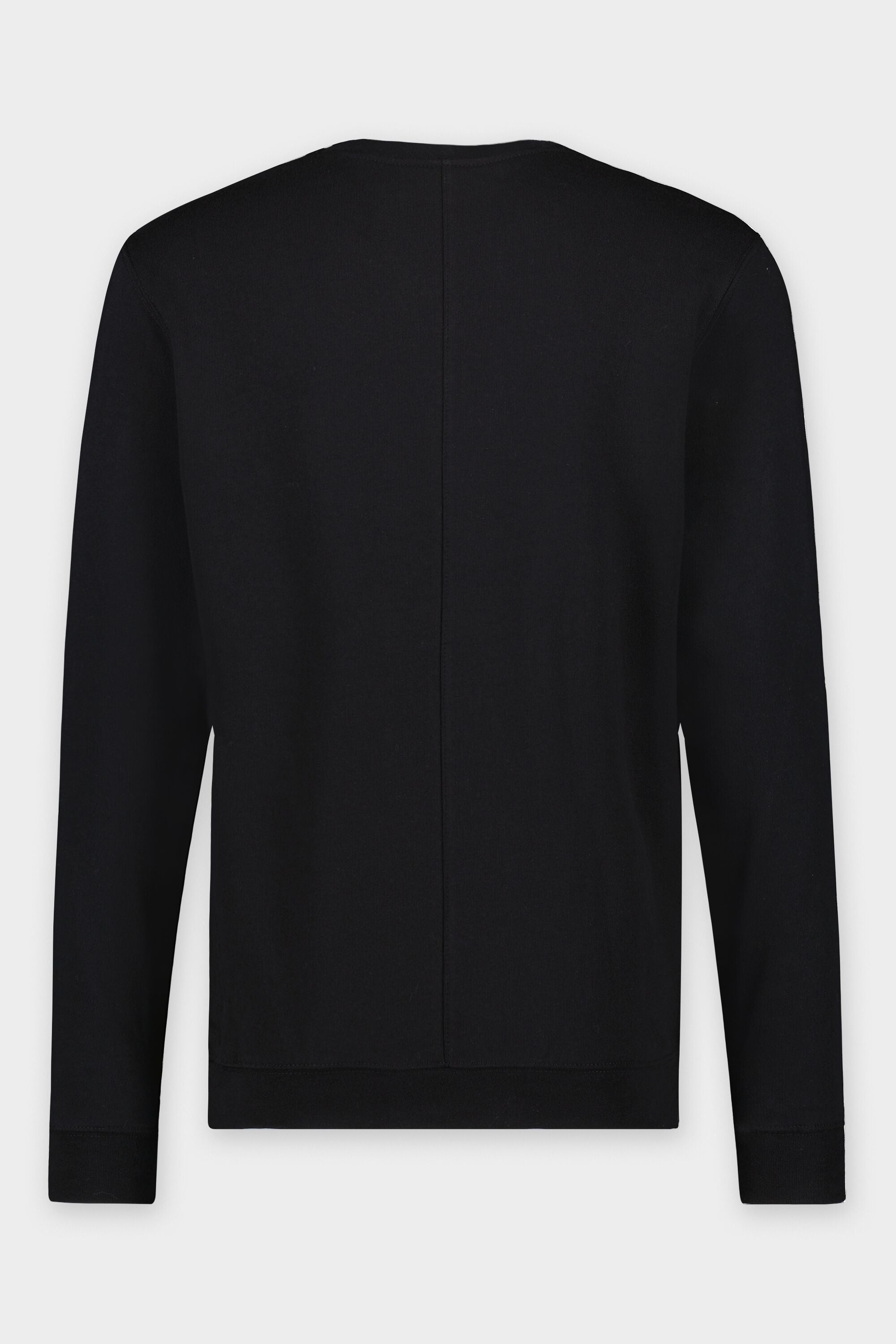 Olaf Straight Hexagon Seam Crewneck Jet Black