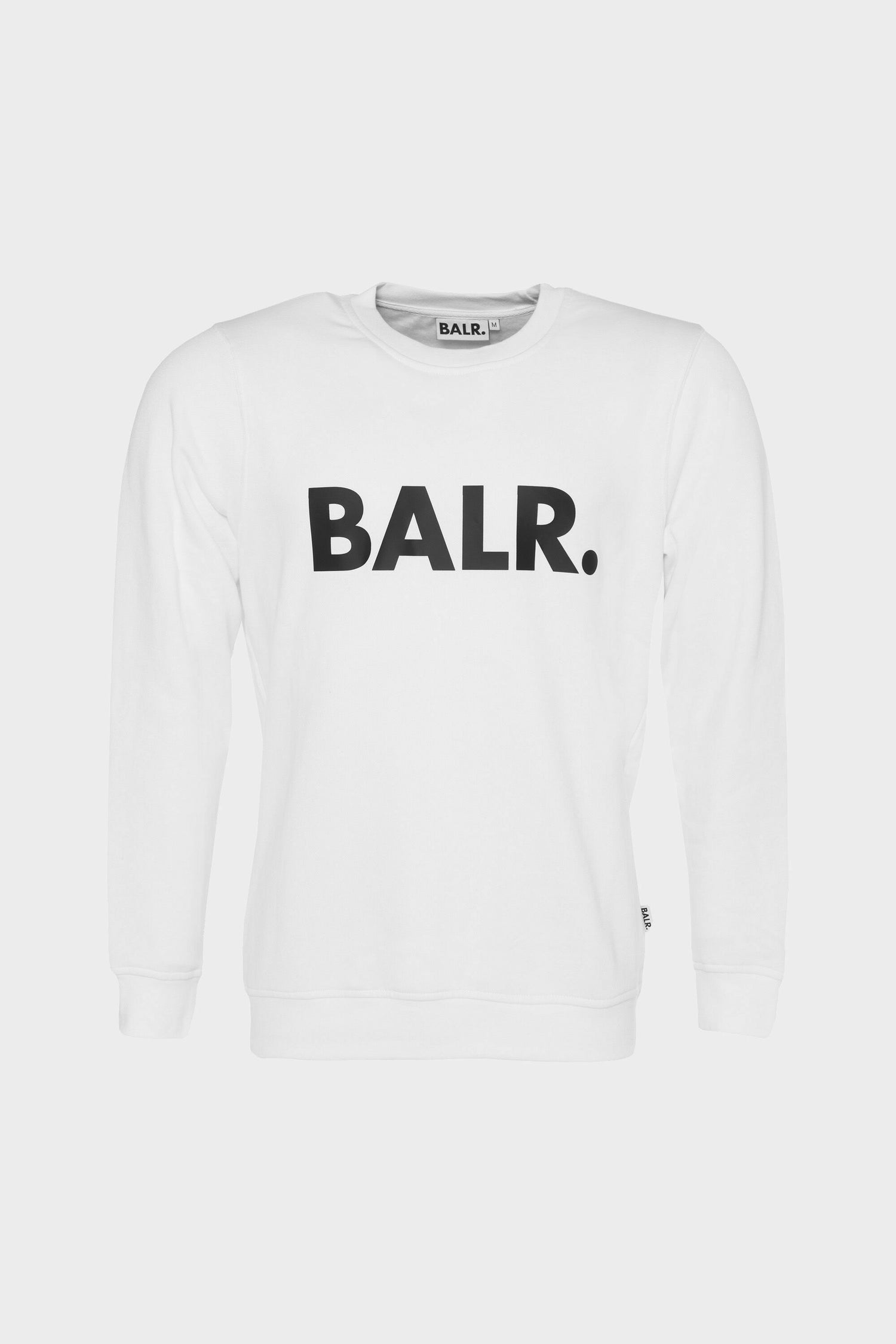 Brand Straight Crewneck Bright White