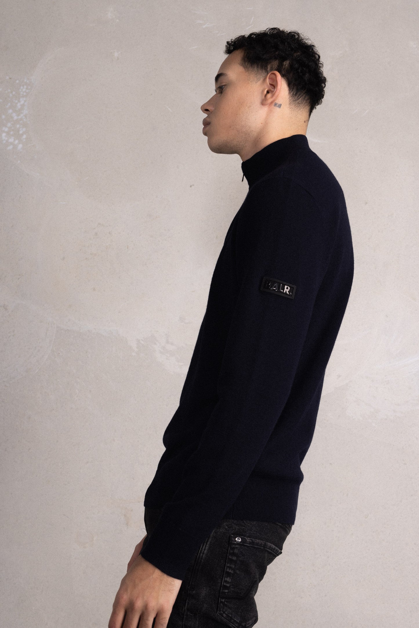 BALR DON REGULAR QUARTER ZIP KNIT | insighthr.be