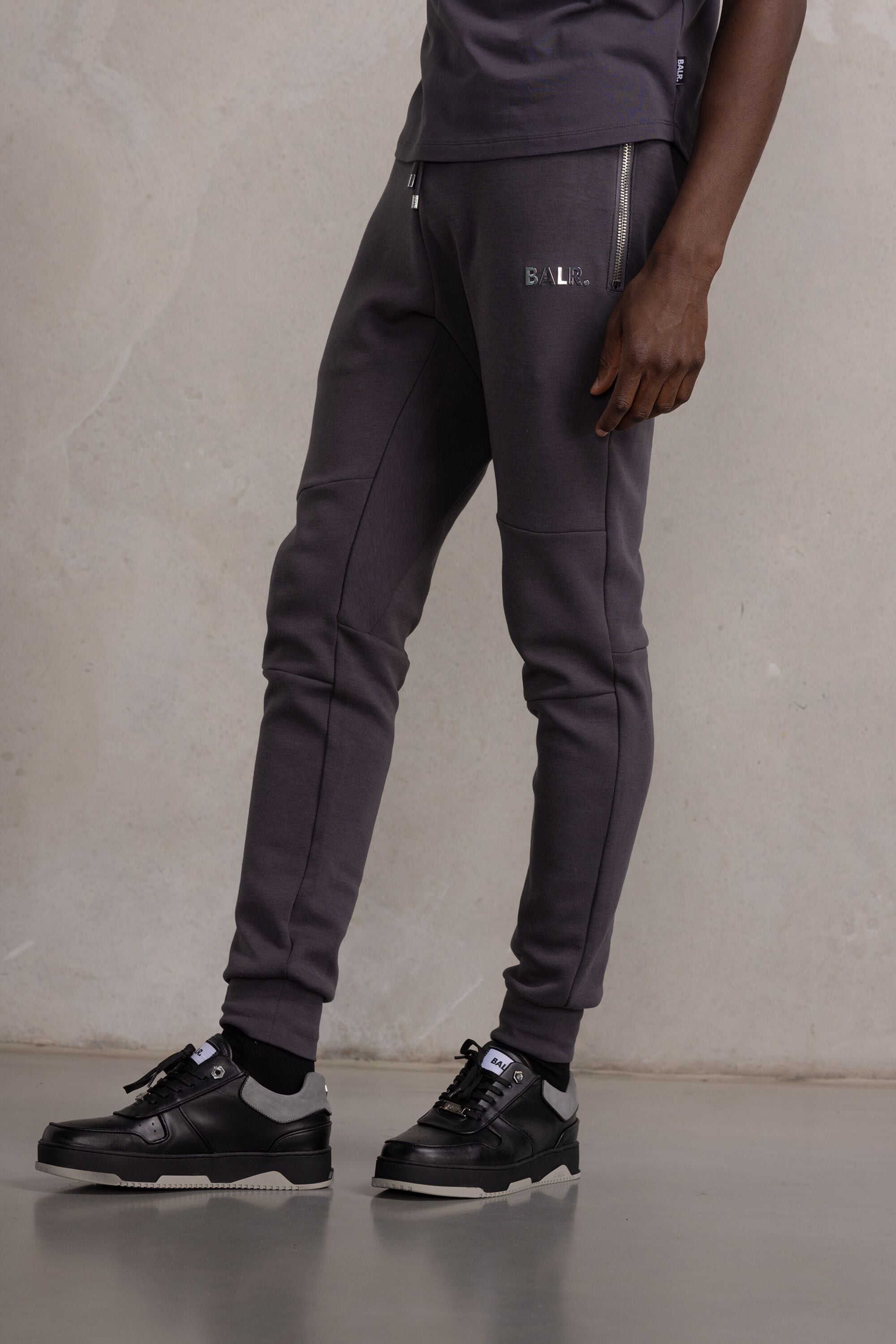 Q-Series Slim Classic Jogginghose Asphalt