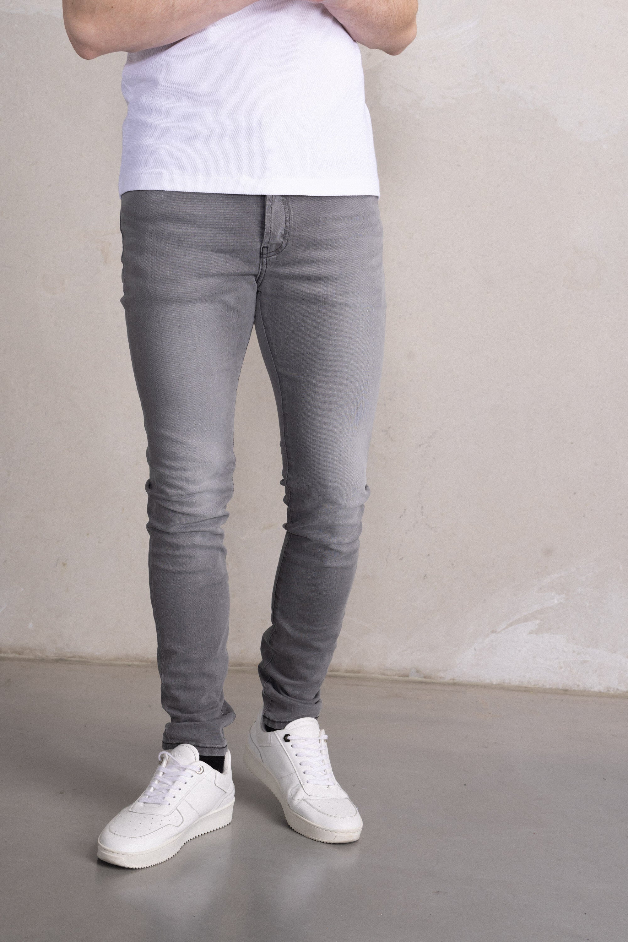 Trevor Skinny Grey Denim