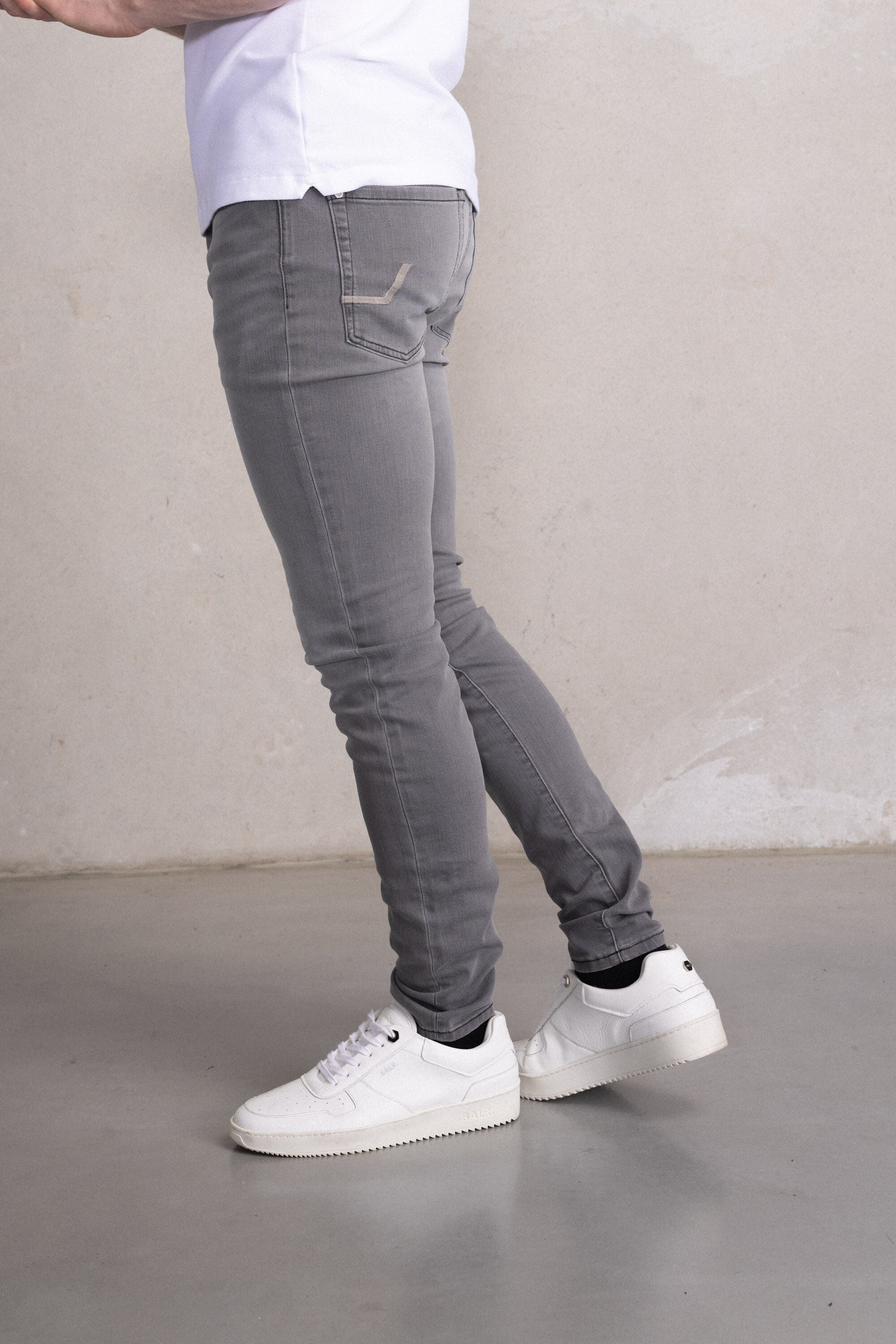 Trevor Skinny Grey Denim