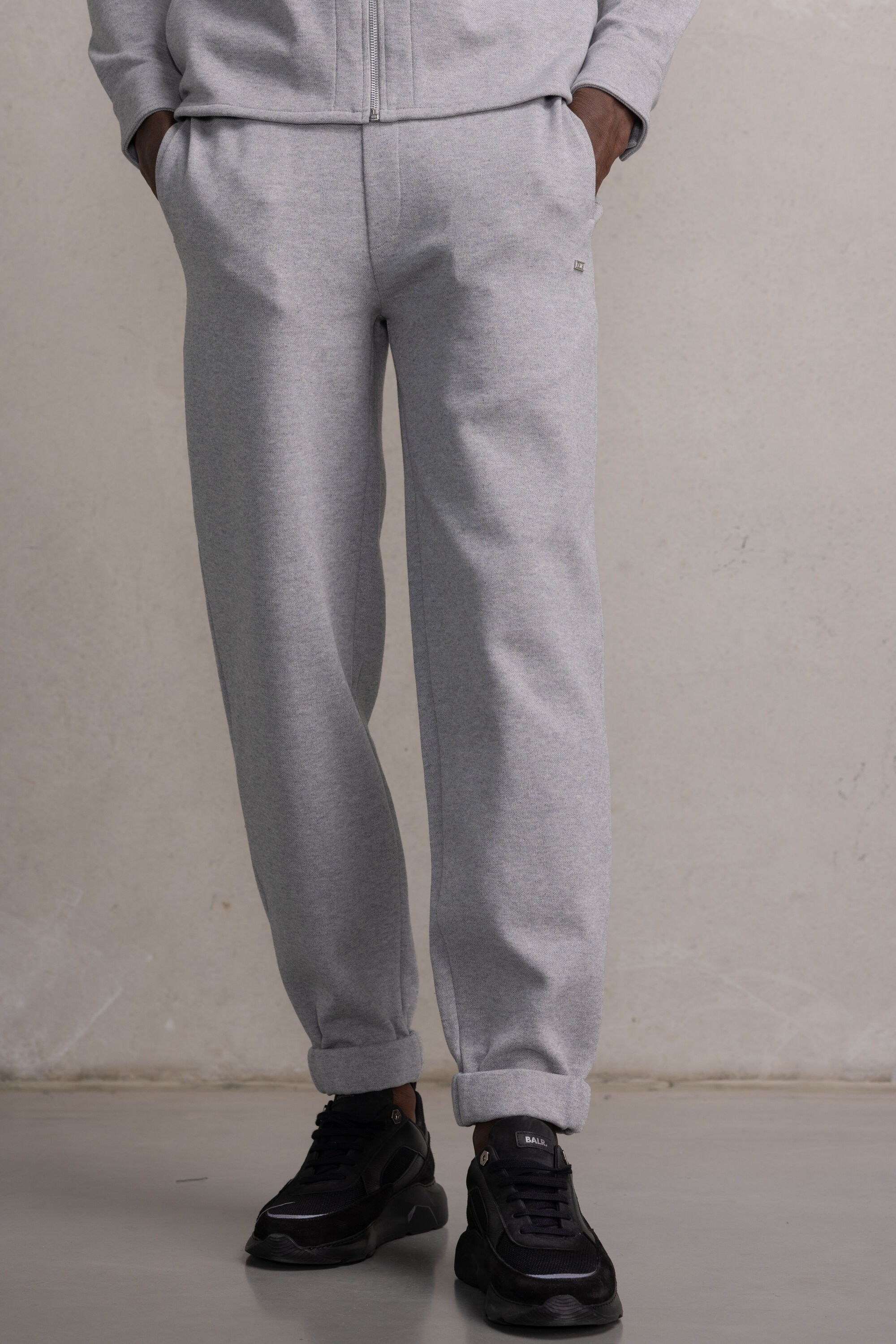 Prince Regular Pants Grey Melange