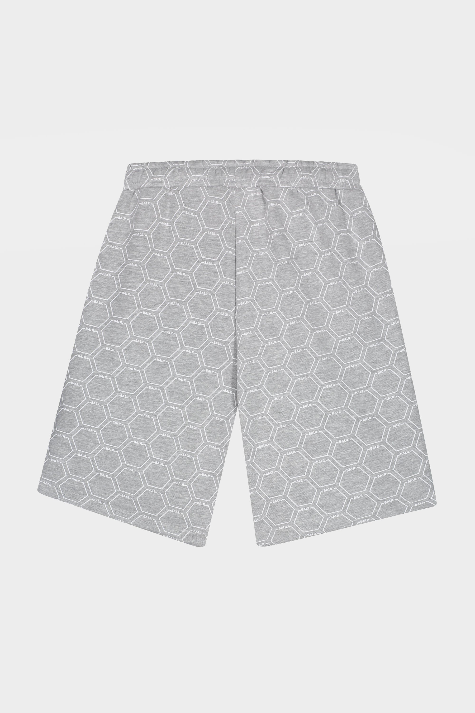 Regular Hexagon AOP Shorts Grey Heather