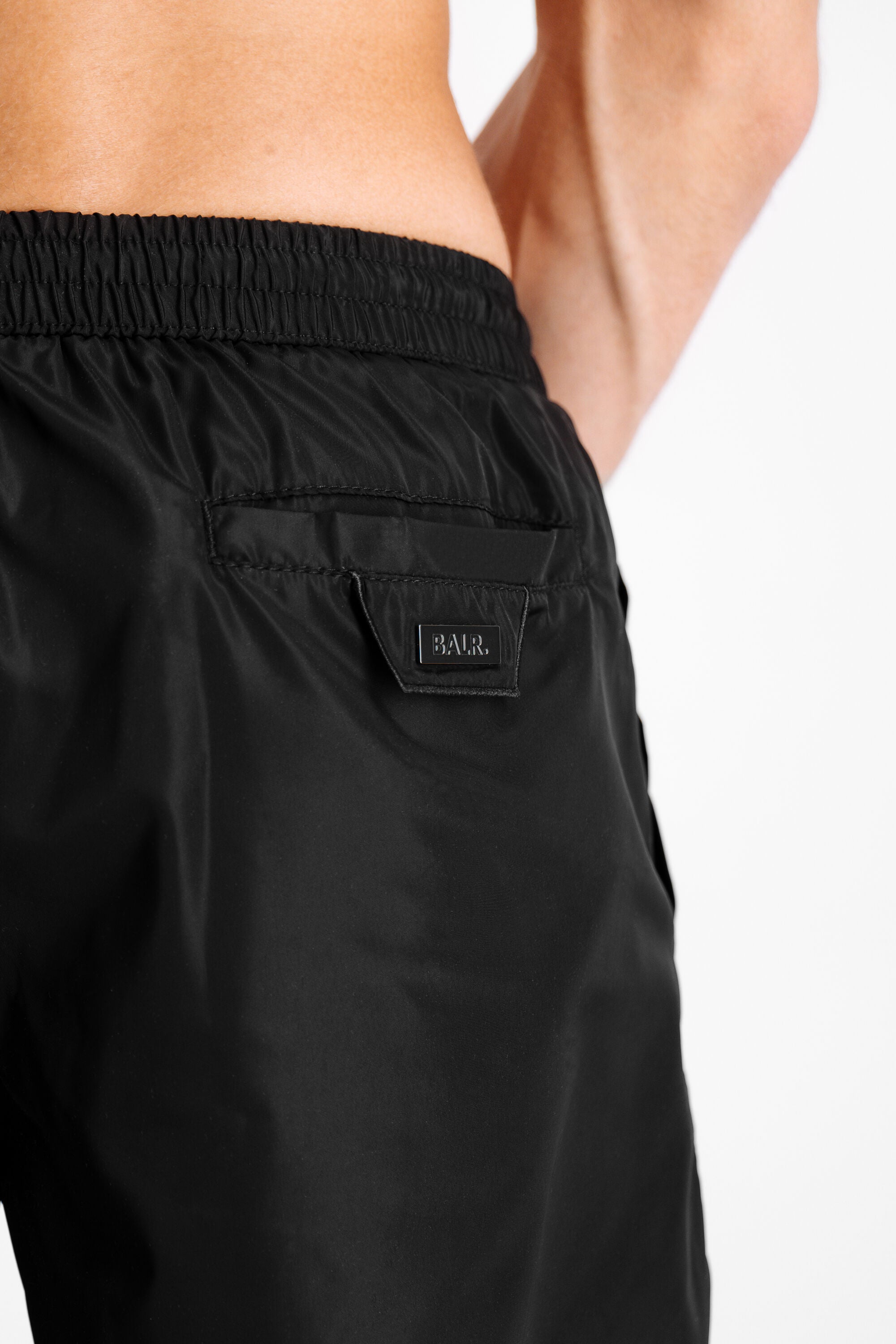 Felt Logo Classic Swim Shorts Black