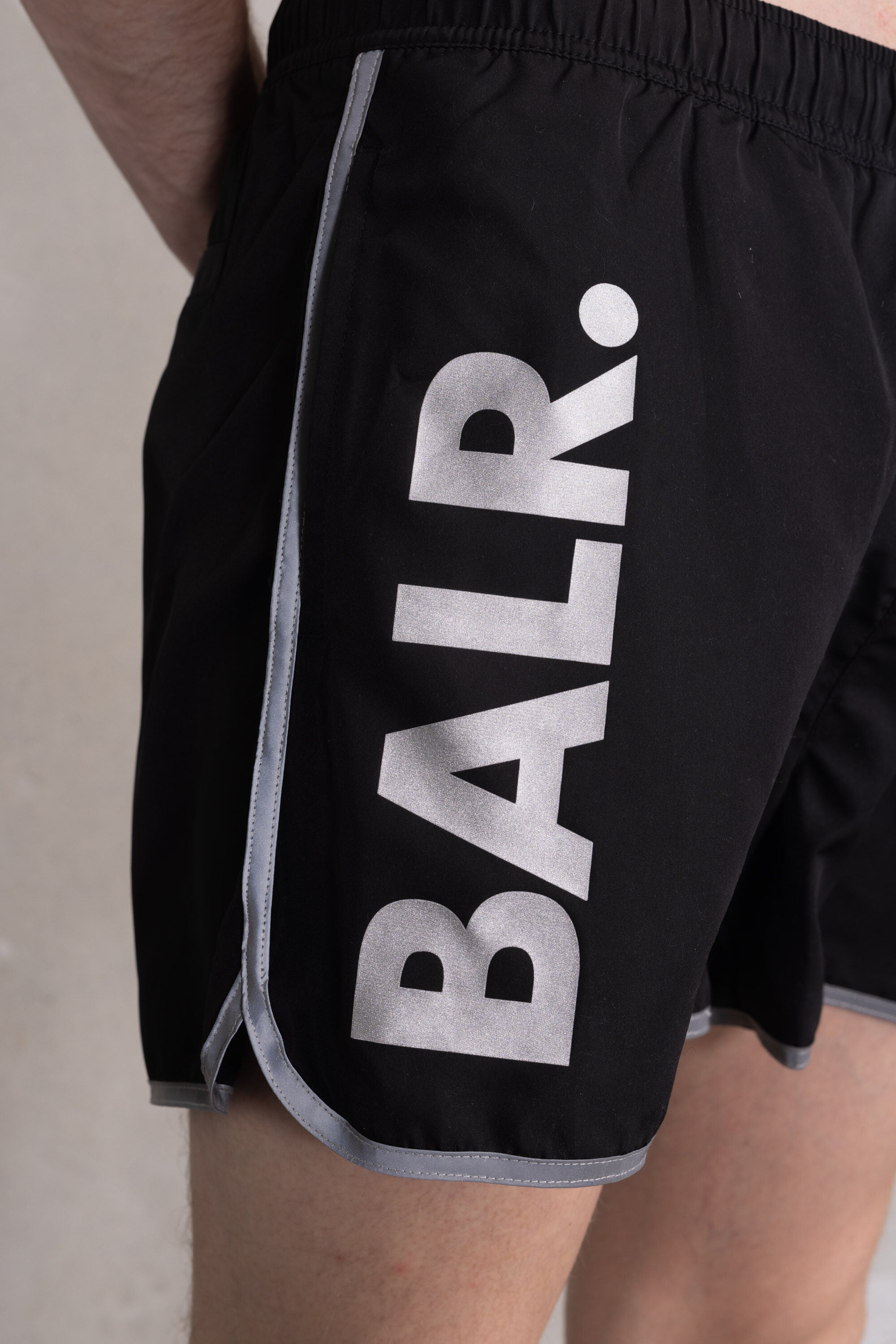 Bryan BALR. Brand Swimshort Jet Black