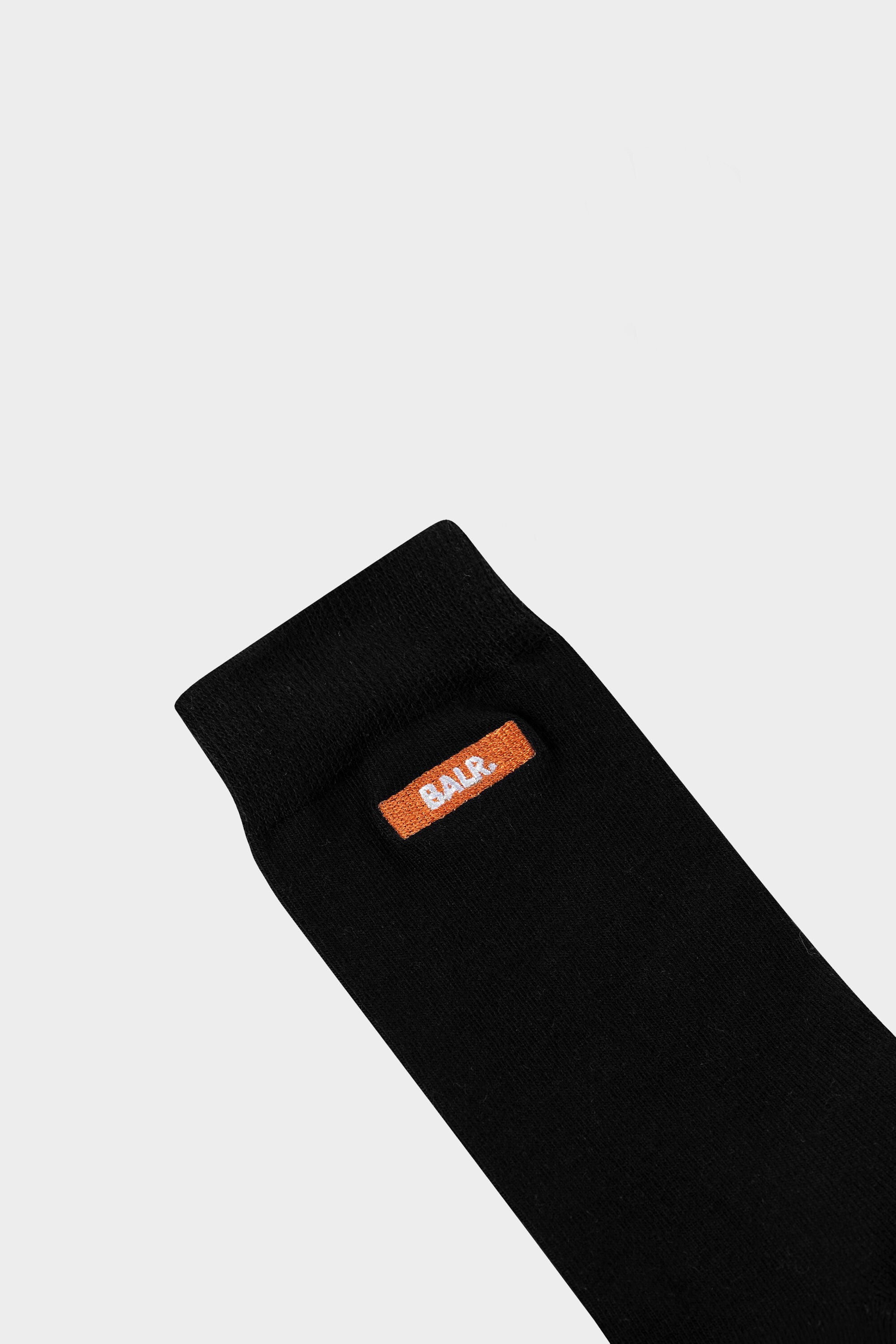 BALR. Socks 2-Pack Club Logo Embroidery Jet Black