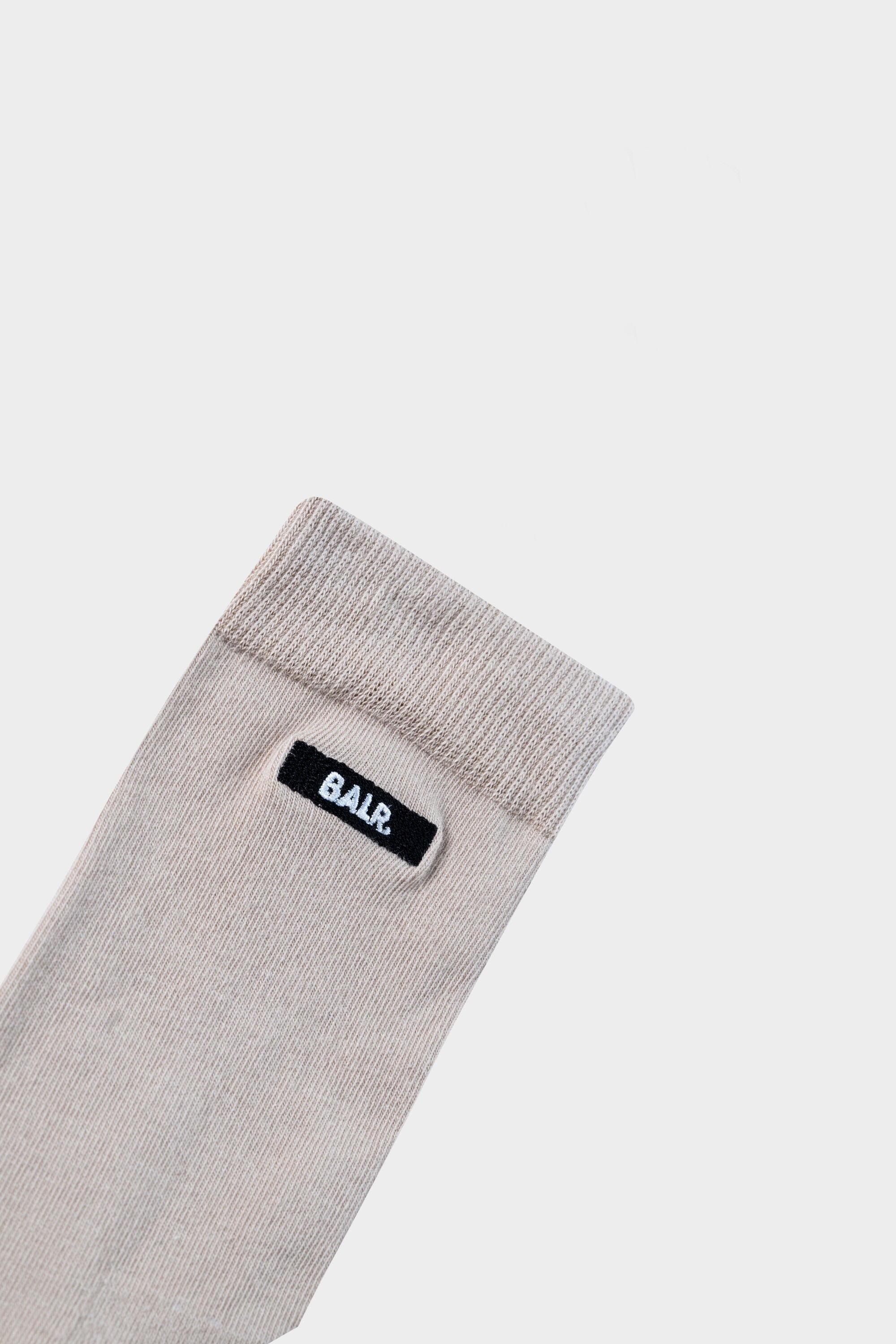 BALR. Socks 2-Pack Club Logo Embroidery White Pepper